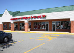 Concord pet suburban store plaza